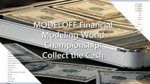 2017 Round 2, Section 1: Collect the Cash