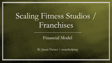 Scaling Model for Fitness Studios (up to 36 Tranches over 15 years)