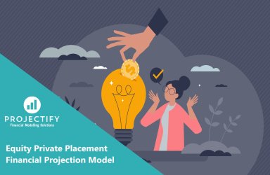 Equity Private Placement Financial Projection Model