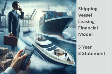 Shipping Vessel Leasing (Charter) Company Financial Model