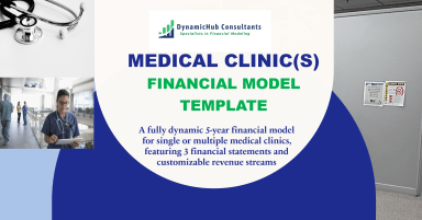 Medical Clinic(s) Financial Model Template | 5-Year Comprehensive Model