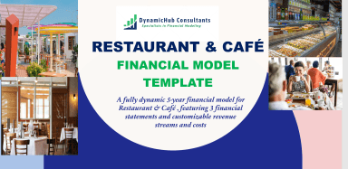 Food and Beverage (Restaurants, cafes, food trucks, and beverage outlets) Financial Model Template