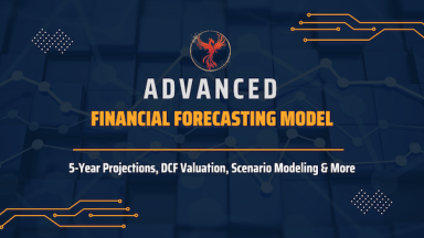 Financial Forecasting Models | 5-Year Projections | 3-Statement Integration | In-Depth Ratio Analysis | DCF Val