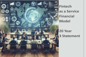 Fintech-as-a-Service (FaaS) Company Financial Model 20 Years 3 Statement