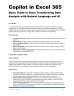 Copilot in Excel 365 - Page 2