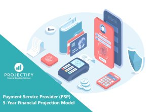Payment Service Provider (PSP) Business 5-Year 3 Statement Financial Projection Model
