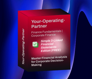 Simple 3-linked Financial Statements (FREE)