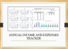 Annual Financial Summary Dashboard | Excel Template for Income, Expenses & Profit