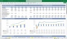 Recycling Centre Financial Model 20 Year 3 Statement 120 Tab Excel Workbook