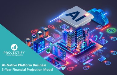 AI-Native Platform Business 5-Year 3 Statement Financial Projection Model