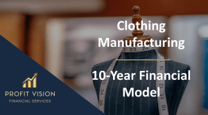 Clothing Manufacturing – Dynamic 10 Year Financial Model