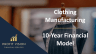 Clothing Manufacturing – Dynamic 10 Year Financial Model