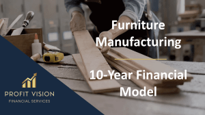 Furniture Manufacturing - Dynamic 10 Year Forecast