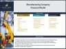 Manufacturing Company Financial Model - Dynamic 10 Year Forecast