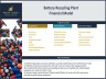Battery Recycling Plant – 10 Year Financial Model