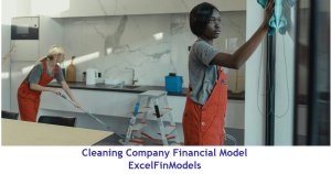 Cleaning Services Business Monthly 5-Year 3-Statement Financial Forecast Model