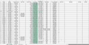 Bills Tracker