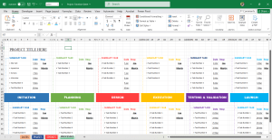Project Timeline & Task Assignment Dashboard - ColorFlow Project Planner