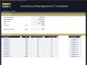 Inventory Management - Control & Tracking Template