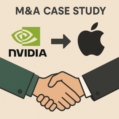 NVIDA and Apple Inc. - M&A Financial Model (Merger and Acquisition Case Study)