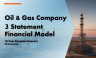Oil & Gas Company 3 Statement Financial Model