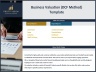 DCF & Sensitivity - Business Valuation Model