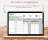 6 Excel Gantt Charts Bundle | Task Management – Timelines, Leave, Plan vs Actual, Resource & Machine Tracking