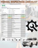 Vehicle Maintenance Inspection Checklist – Interior, Exterior, Fluids & Electrical
