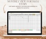 Annual Income & Expense Tracker | Profit and Loss Statement for Personal and Business Use