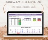 Annual Income & Expense Tracker | Profit and Loss Statement for Personal and Business Use