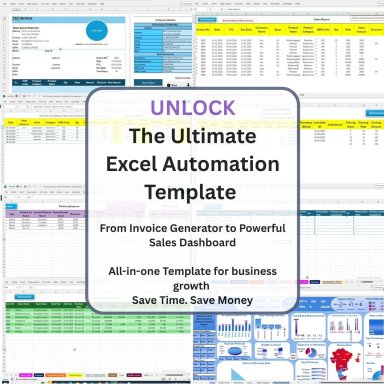 The Ultimate Business Excel Automation Template