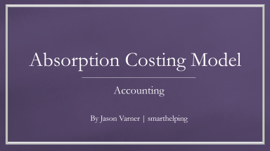 Turn Overheads into Insight: Absorption Costing Model