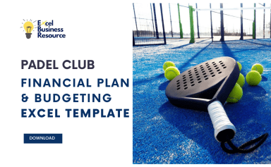 Padel Club Financial Model (5- Year) Template