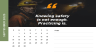 Safety Calendar 2025 PPT - 100 % Fully Editable