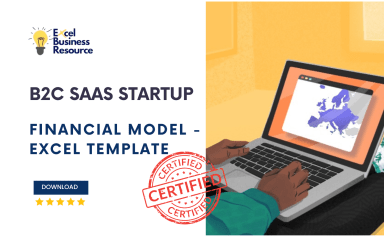 Download B2C SaaS Financial Model Template