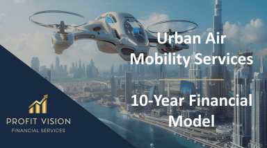 Urban Air Mobility Services – 10 Year Financial Model