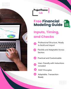 Project Finance Modeling Template - Inputs, Timing, and Checks