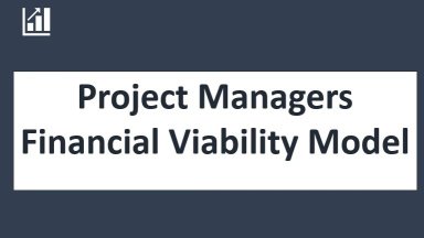 Project Manager Financial Feasibility Model - Excel Template