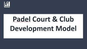 Padel Court Financial Model Excel Template - 10 years Forecasting