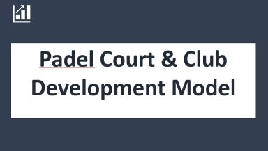 Padel Court Financial Model Excel Template - 10 years Forecasting
