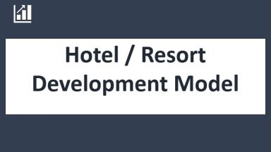 Hotel Development Model - 20 year Three Statement Analysis and Valuation