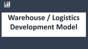 Logistics  - Warehousing Park Property Development - 20 year Three Statement Model