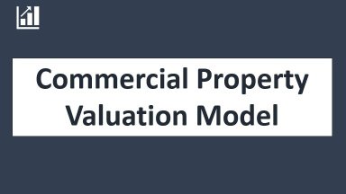 Commercial Property Valuations made easy with automated Cash Flow, Exit Values, NPV, IRR and MIRR