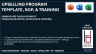 UPselling Program, SOP & Training