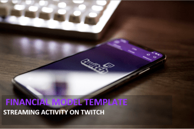 Financial model for Twitch streamer / content creator