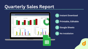 Quarterly Sales Report Google Sheets Template