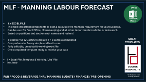 Man Labour Forecast Tool, Workforce Budget Calculator