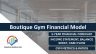 Boutique Gym Financial Model