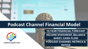 Podcast Channel Financial Model (10 Year Financial Forecast)