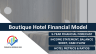 Boutique Hotel Financial Model